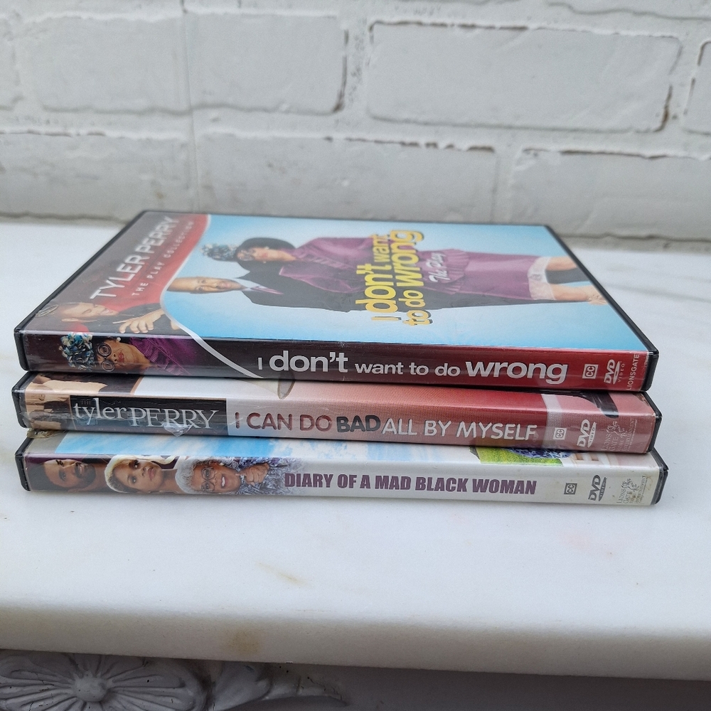 DVD Collection - Black and Red